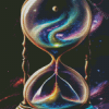 Galaxy Hourglasses Diamond Painting