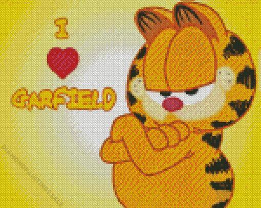 Garfield The Cat Diamond Painting