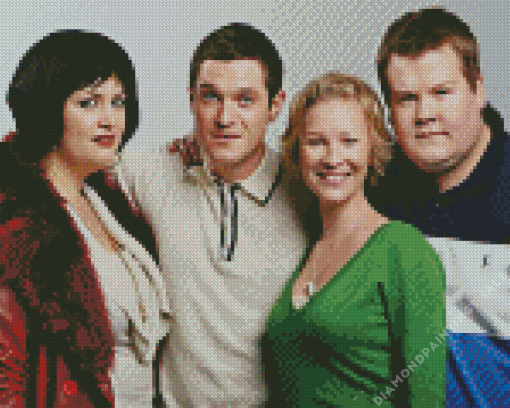 Gavin Stacey Characters Diamond Painting