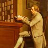 Gentleman Reading Book Diamond Painting