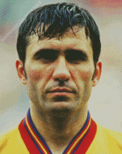 Gheorghe Hagi Diamond Painting