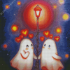 Ghost Couple In Love Diamond Painting