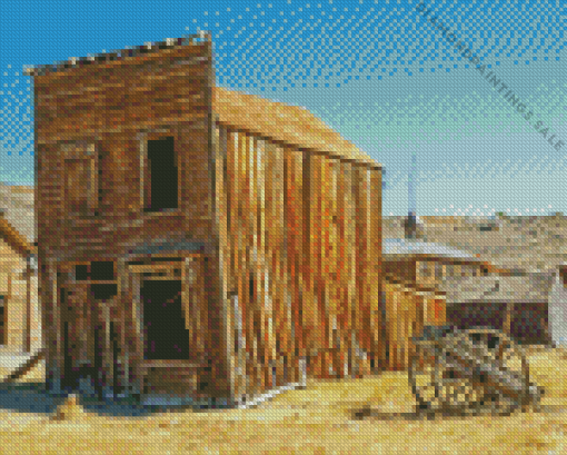 Ghost Town Landscape Diamond Painting