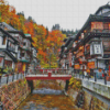 Ginzan Onsen Autumn Diamond Painting