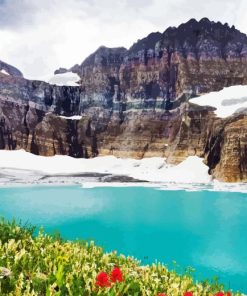 Glacier Park Diamond Painting