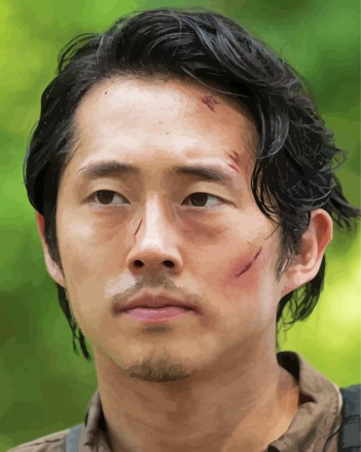 Glenn From The Walking Dead Diamond Painting