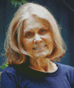 Gloria Steinem Diamond Painting