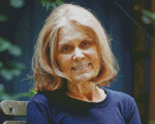 Gloria Steinem Diamond Painting