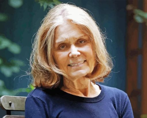 Gloria Steinem Diamond Painting