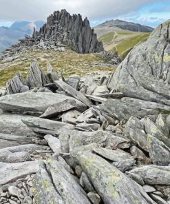 Glyder Fawr Snowdon Diamond Painting