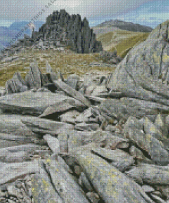 Glyder Fawr Snowdon Diamond Painting