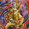 Golden Frieza Diamond Painting