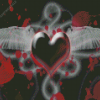 Gothic Heart Diamond Painting