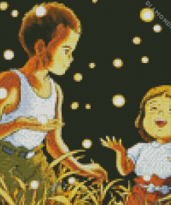 Grave Of The Fireflies Diamond Painting