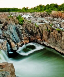 Great Falls National Park Diamond Painting