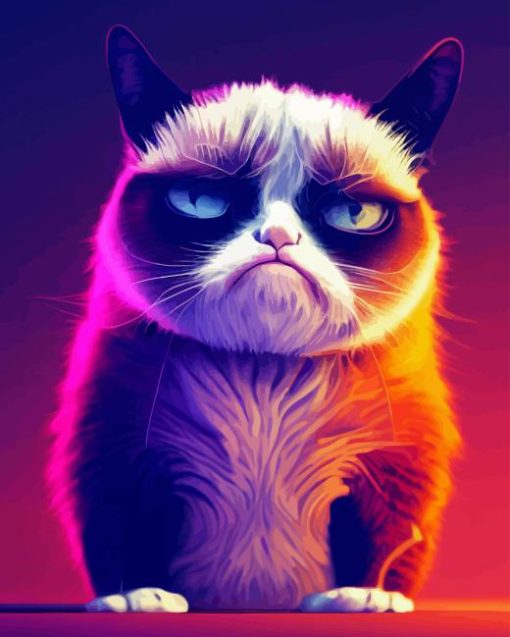 Grumpy Cat Diamond Painting