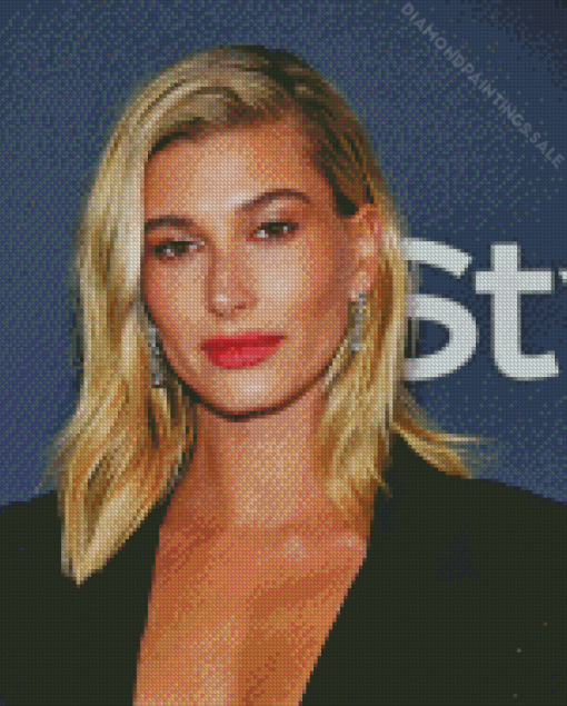 Hailey Bieber Diamond Painting