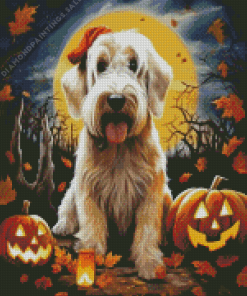 Halloween Sealyham Terrier Diamond Painting