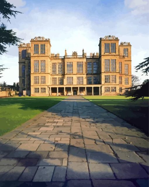 Hardwick Hall England Diamond Painting