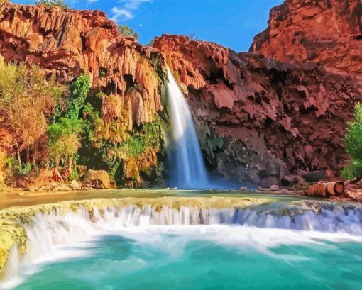 Havasu Falls Diamond Painting