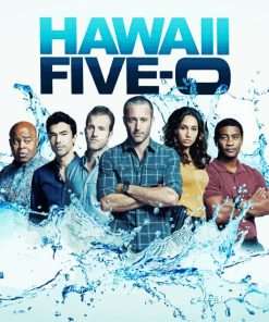 Hawaii Five 0 Poster Diamond Painting