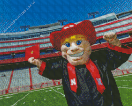 Herbie Husker Diamond Painting