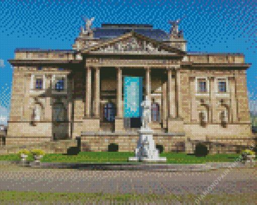 Hessisches Theatre in Wiesbaden Diamond Painting