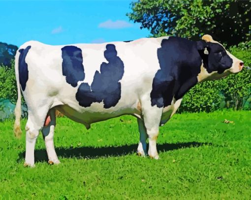 Holstein Friesian Diamond Painting