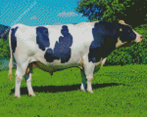 Holstein Friesian Diamond Painting