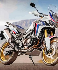 Honda Motorcycle Africa Twin Diamond Painting