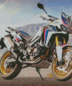 Honda Motorcycle Africa Twin Diamond Painting