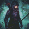 Hooded Archer Diamond Painting