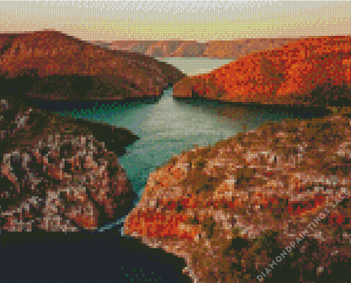 Horizontal Falls Diamond Painting