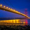 Humber Bridge At Night Diamond Painting