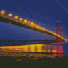 Humber Bridge At Night Diamond Painting