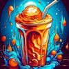 Iced Coffee Diamond Painting