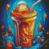 Iced Coffee Diamond Painting