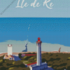 Ile De Re Lighhouse Diamond Painting