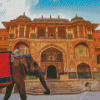 India Rajasthan Amber Palace Diamond Painting