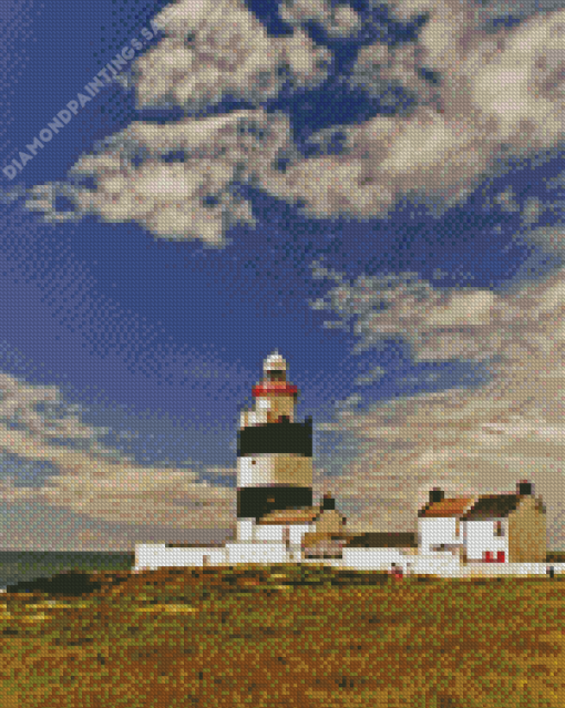 Ireland Hook Lighthouse Diamond Painting