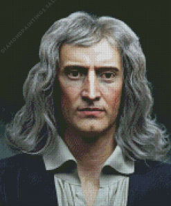 Isaac Newton Diamond Painting