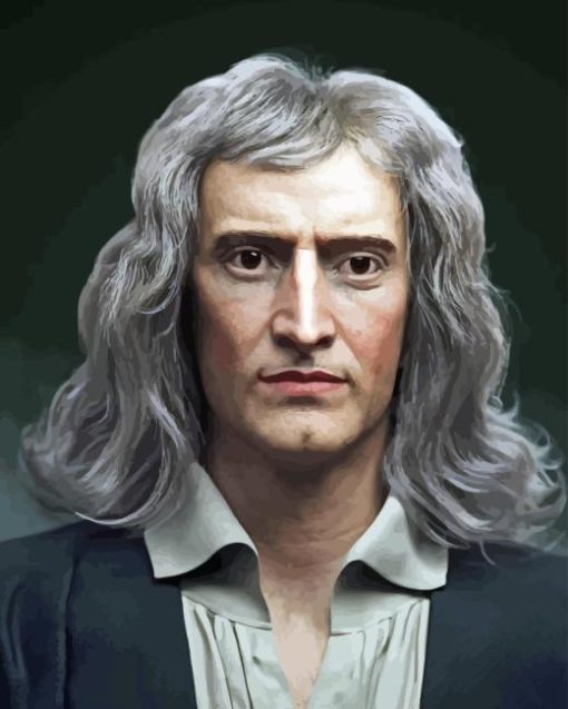 Isaac Newton Diamond Painting