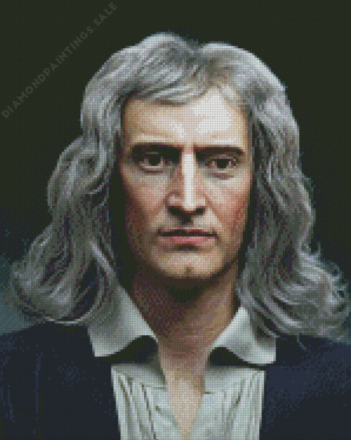 Isaac Newton Diamond Painting