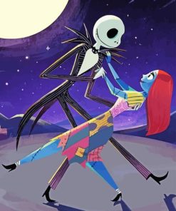 Jack And Sally Dancing Diamond Painting