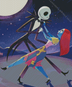 Jack And Sally Dancing Diamond Painting