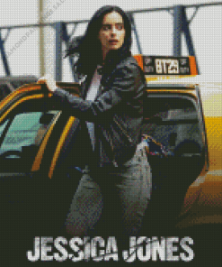 Jessica Jones Poster Diamond Painting