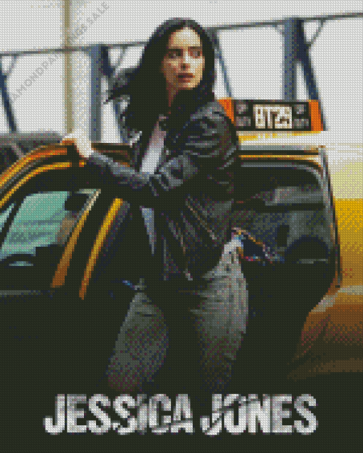 Jessica Jones Poster Diamond Painting