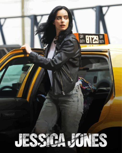 Jessica Jones Poster Diamond Painting