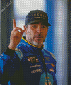 Jimmie Johnson Diamond Painting