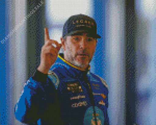 Jimmie Johnson Diamond Painting